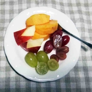 朝食ꕤ季節のフルーツ盛り✧˖°